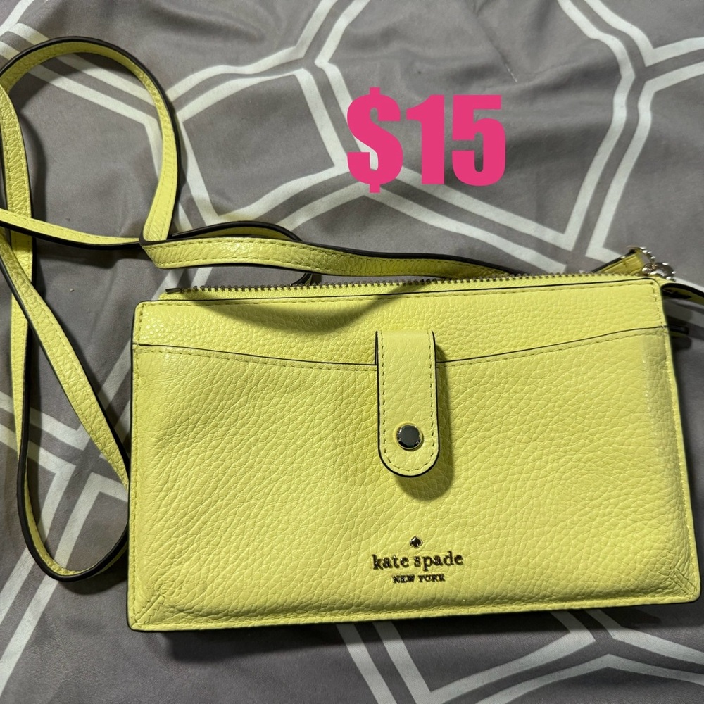 Kate Spade Yellow Crossbody